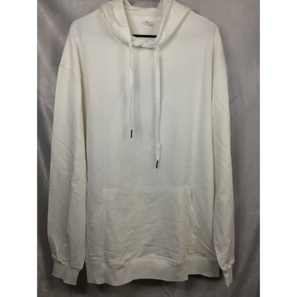 Chicyea Lightweight Hoodie Men's Large White NWOT "It is What It Is" - Picture 3 of 9